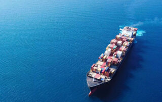 Ocean Freight Ship Travelling